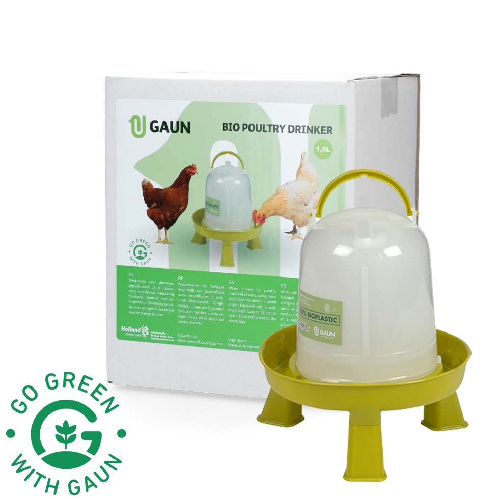 Euro Joe Pluimvee Drinktoren 1,5 L Bio Green Lemon Op Pootjes 3 Euro Joe Pluimvee Drinktoren 1,5 L Bio Green Lemon Op Pootjes