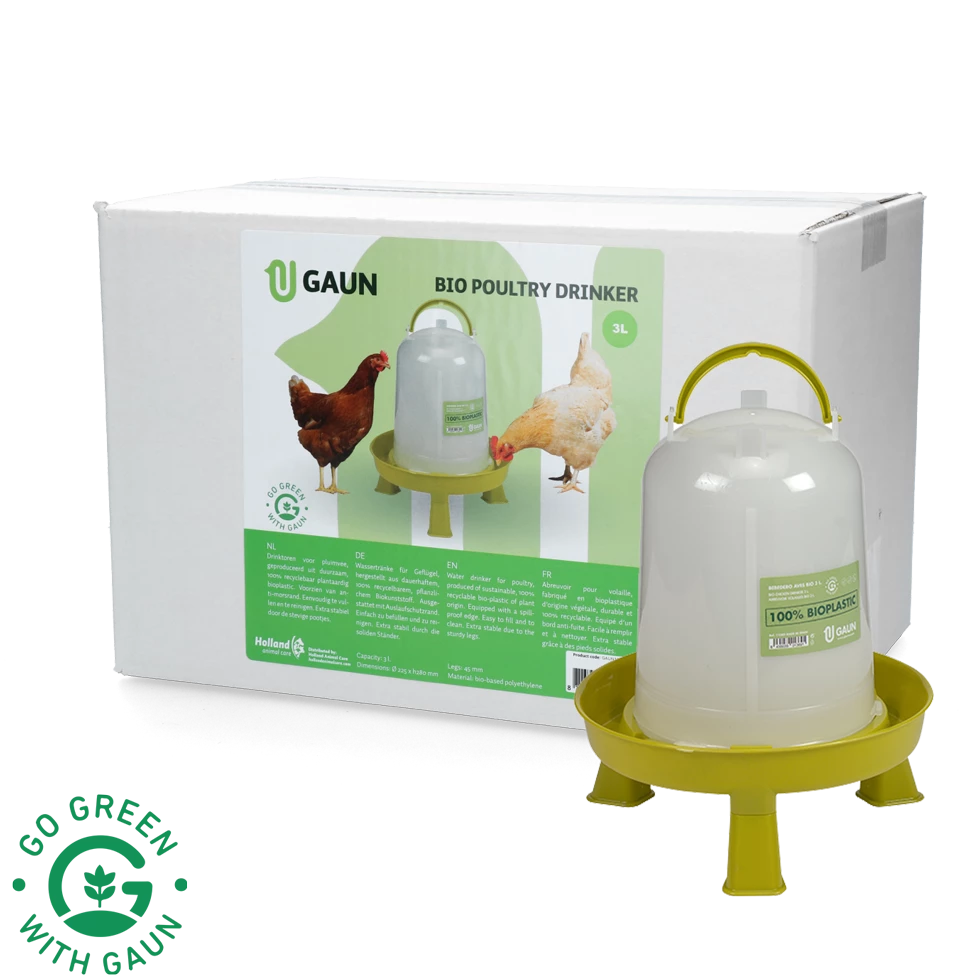 Euro Joe Pluimvee Drinktoren 3 L Bio Green Lemon Op Pootjes 3 Euro Joe Pluimvee Drinktoren 3 L Bio Green Lemon Op Pootjes