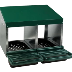 Euro Joe Pluimvee Legnest (2 St.) Met Plastic Vloer