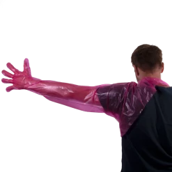 Euro Joe Wegwerp Handschoen Schoudermodel Roze