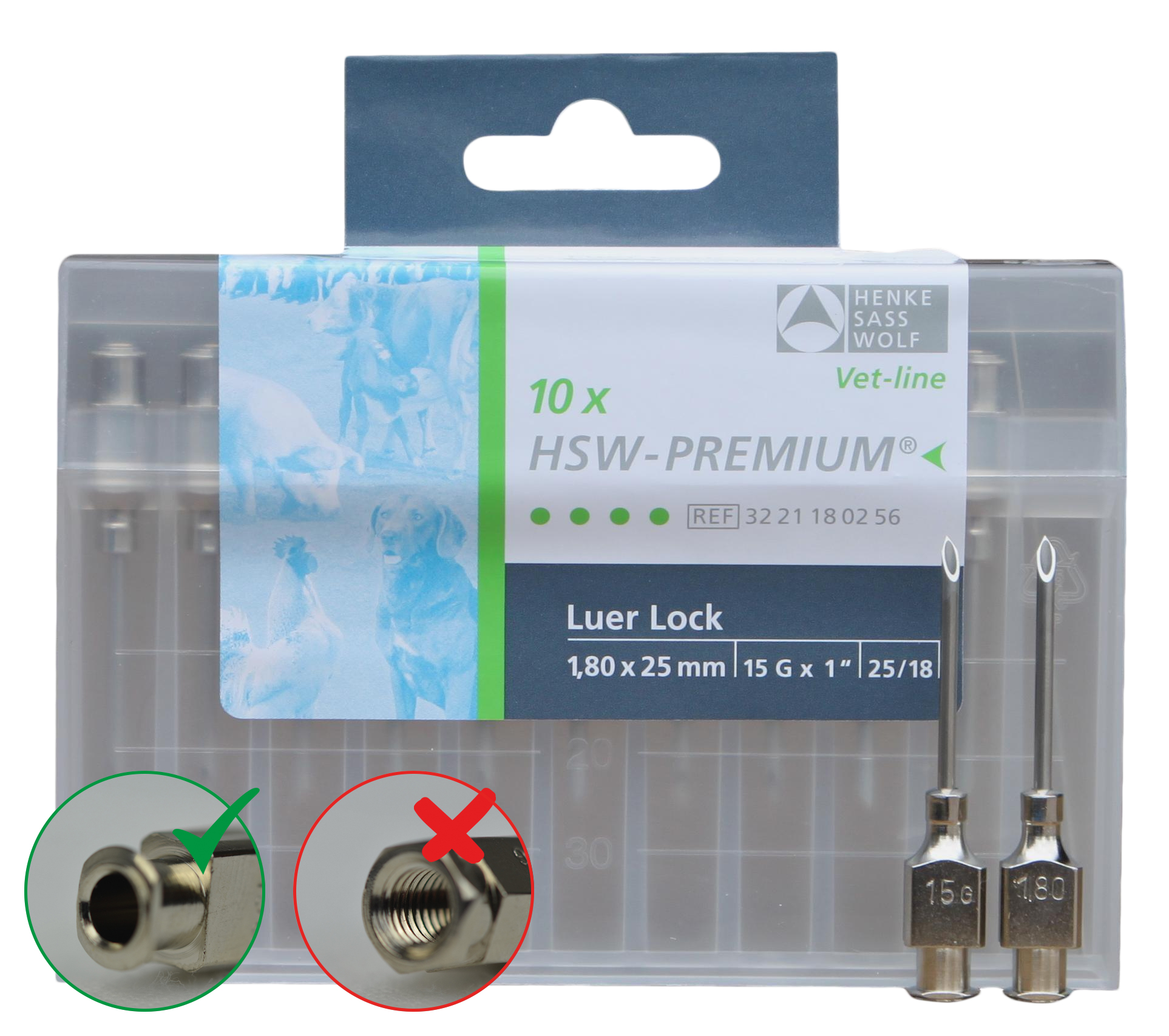 Naald Henke Luer L. 100x20 19Gx3/4" Euro Joe Naald Henke Luer L. 100x20 19Gx3/4" -Euro Joe Shop 261373