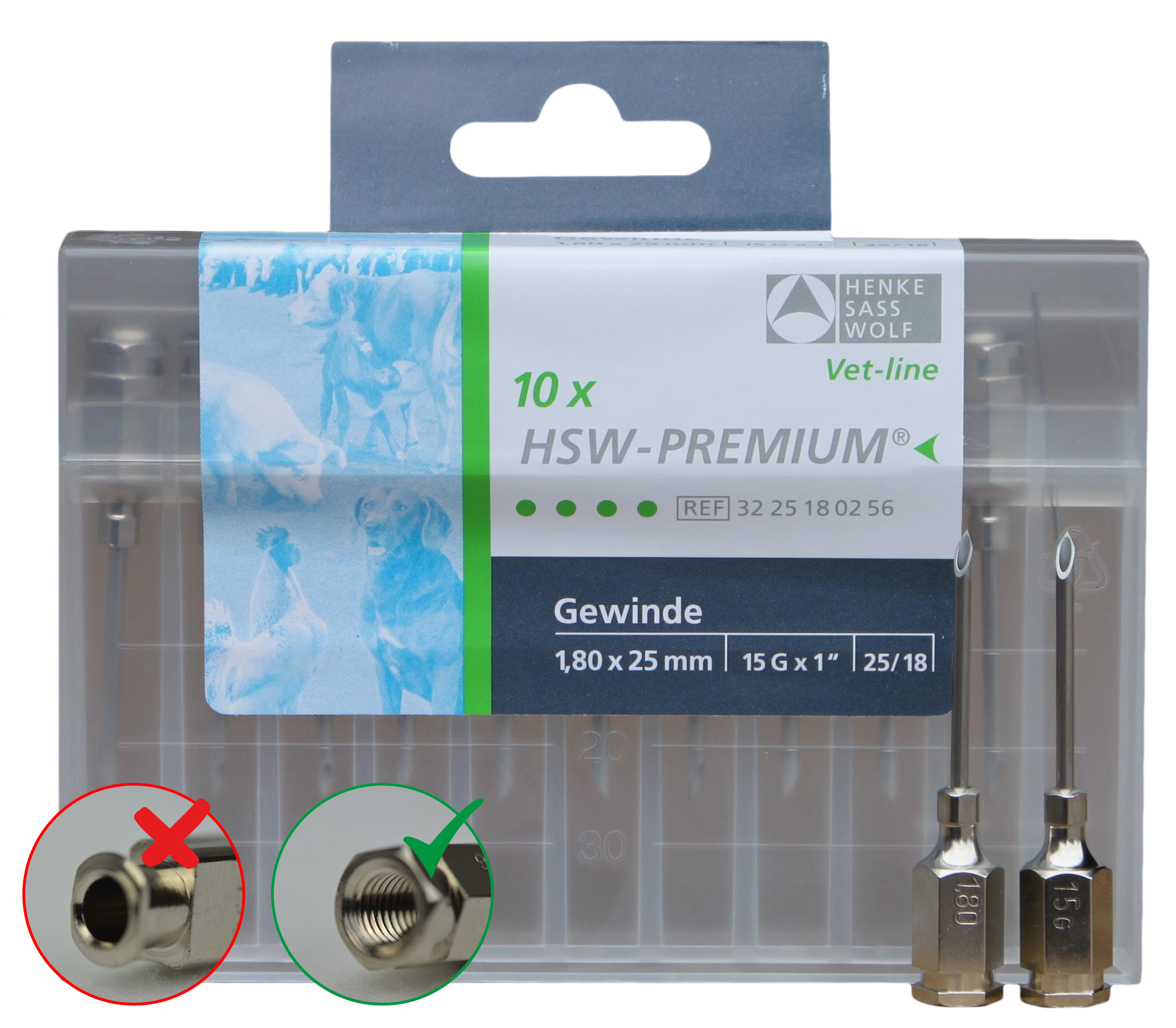 Naald Henke Schroef 180x15 15Gx5/8" Euro Joe Naald Henke Schroef 180x15 15Gx5/8" -Euro Joe Shop 261378