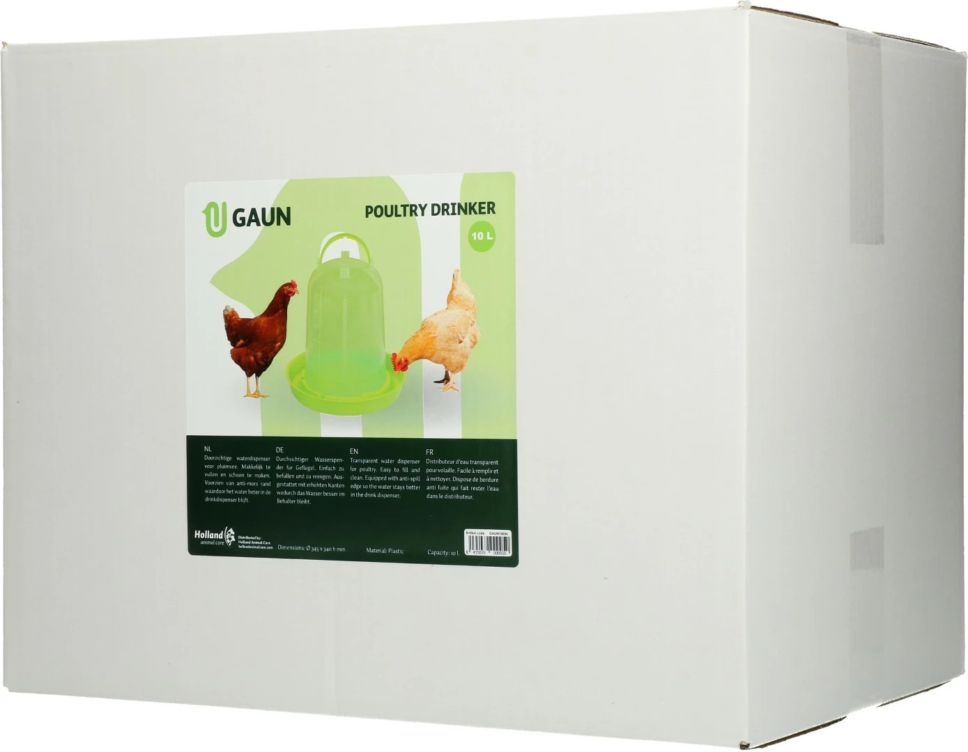 Euro Joe Pluimvee Drinktoren 8 L Green Lemon 5 Euro Joe Pluimvee Drinktoren 8 L Green Lemon - Image 3