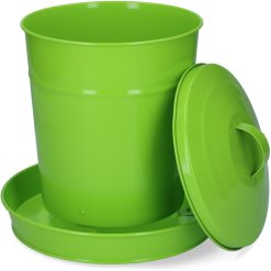 Euro Joe Pluimvee Voertoren Metaal 6 Kg Rood -Euro Joe Shop 263348