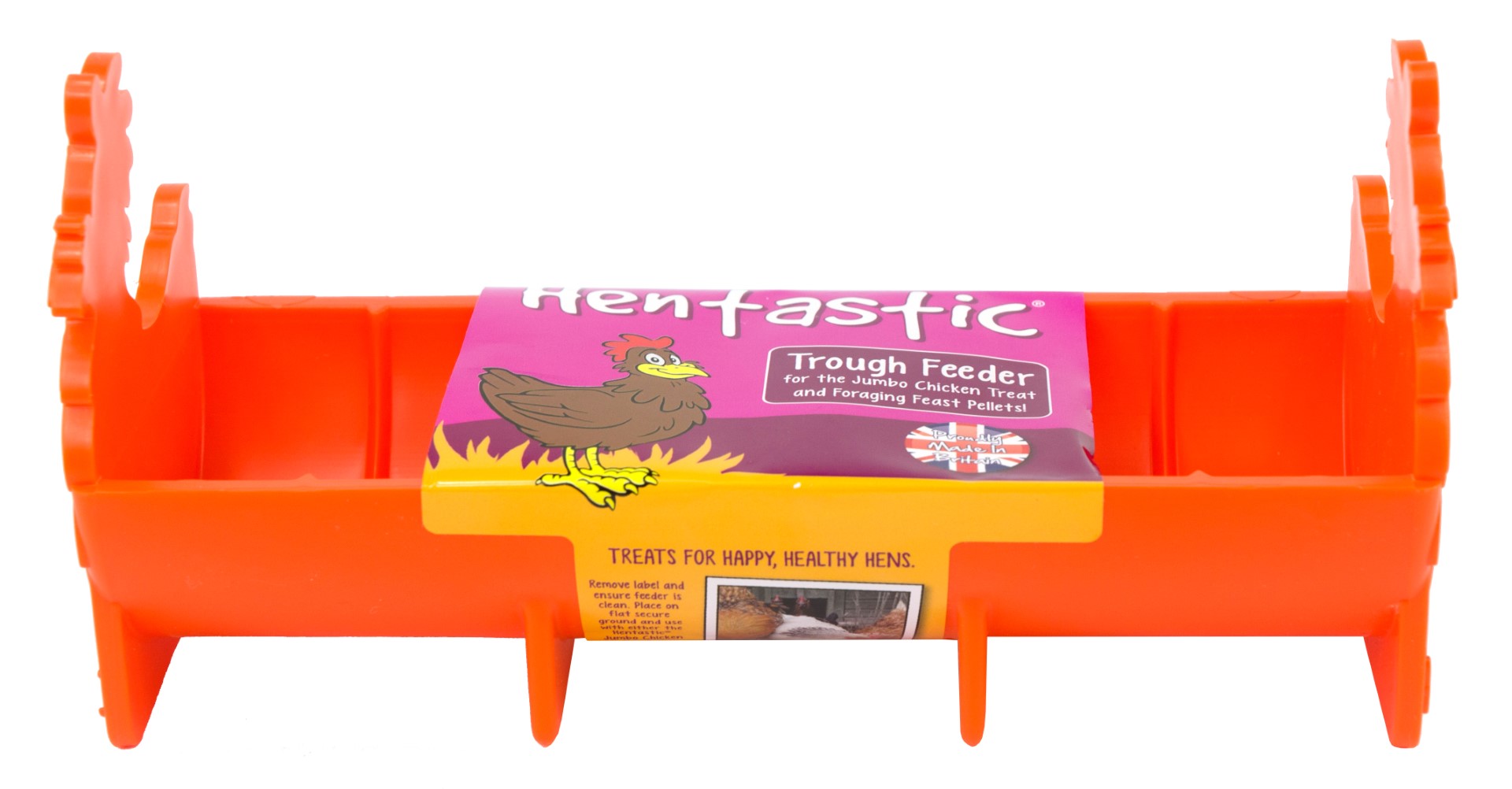 Euro Joe Hentastic Trough Feeder For Jumbo Chicken Treat 6 Euro Joe Hentastic Trough Feeder For Jumbo Chicken Treat - Image 4