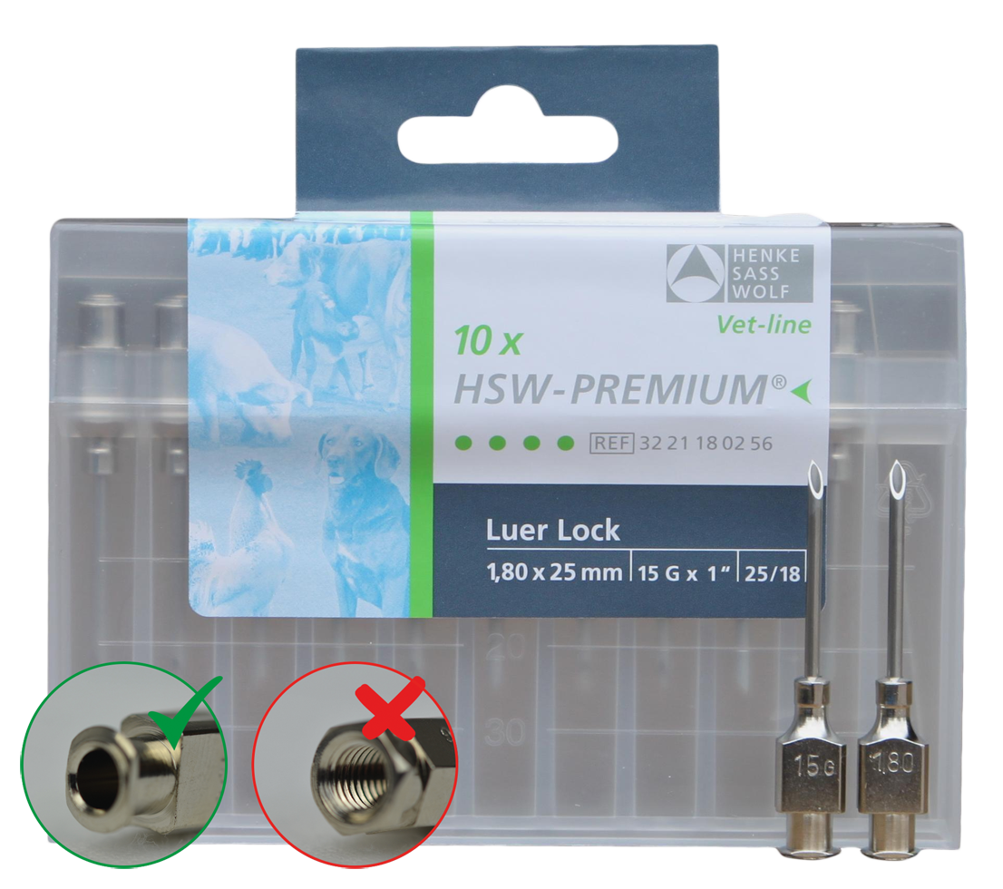 Naald Henke Luer L. 100x15 19Gx5/8" Euro Joe Naald Henke Luer L. 100x15 19Gx5/8" -Euro Joe Shop 265289