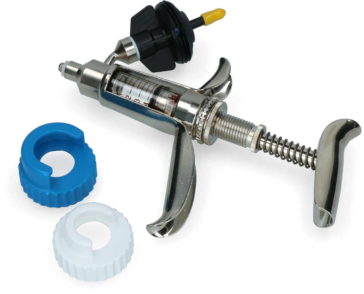Euro Joe Ferro Matic Spuit 0,1-5 Cc Schroef 3 Euro Joe Ferro Matic Spuit 0,1-5 Cc Schroef