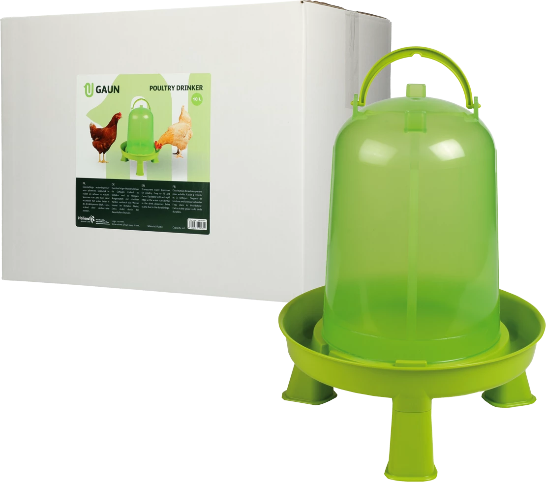 Euro Joe Pluimvee Drinktoren 10 L Green Lemon Op Pootjes 3 Euro Joe Pluimvee Drinktoren 10 L Green Lemon Op Pootjes