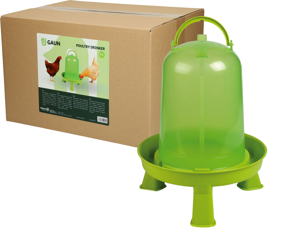 Pluimvee drinktoren 8 l green lemon op pootjes Euro Joe Pluimvee Drinktoren 8 L Green Lemon Op Pootjes -Euro Joe Shop 267128