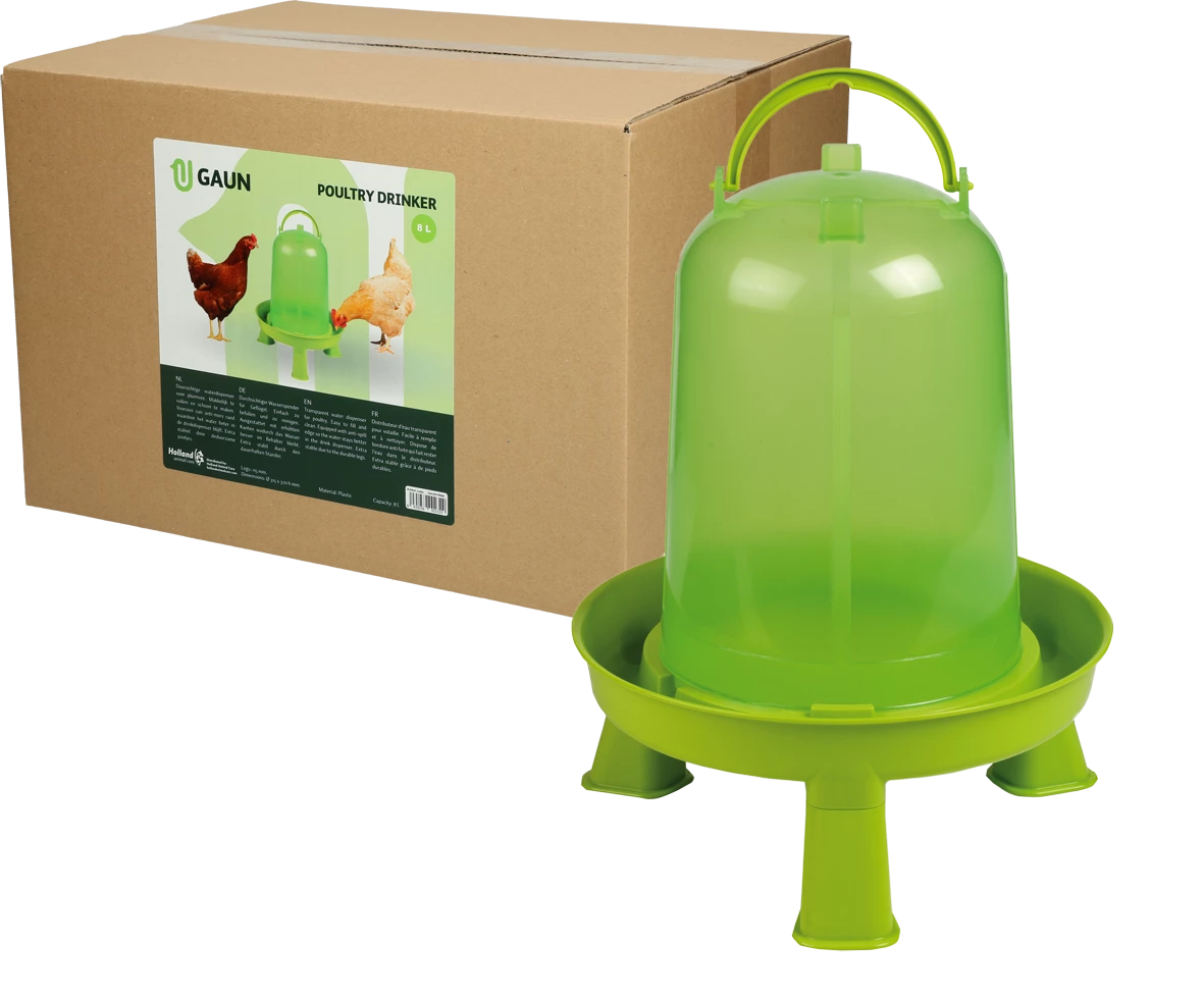 Euro Joe Pluimvee Drinktoren 8 L Green Lemon Op Pootjes 3 Euro Joe Pluimvee Drinktoren 8 L Green Lemon Op Pootjes