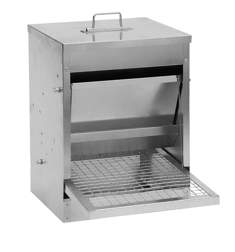 Euro Joe Pluimvee Voerstation 10 Kg Gegalv. Metaal 3 Euro Joe Pluimvee Voerstation 10 Kg Gegalv. Metaal