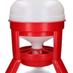 Euro Joe Pluimvee Voertoren 20 L Rood Hopper Op Pootjes