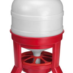 Euro Joe Pluimvee Voertoren 30 L Rood Hopper Op Pootjes