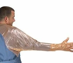 Euro Joe Wegwerp Handschoen Schoudermodel Oranje