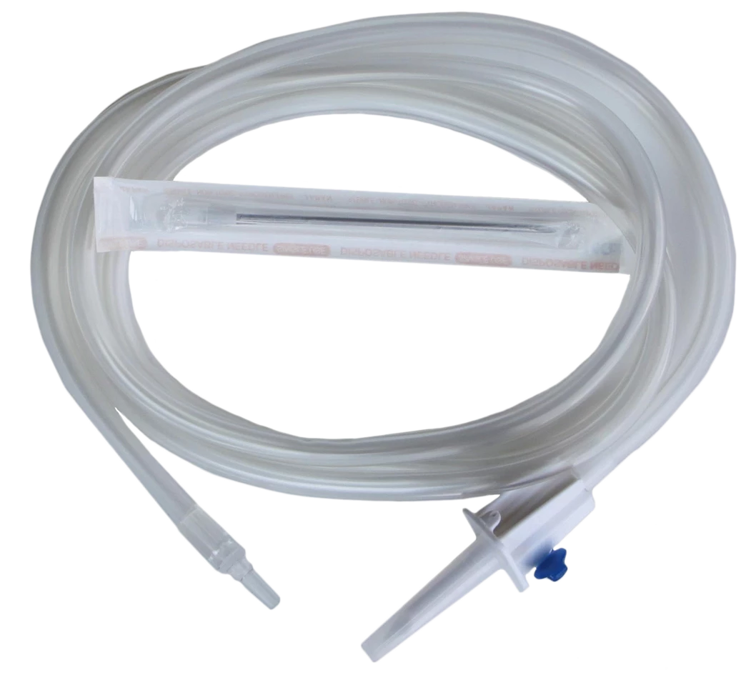 Euro Joe Infuusset Met Doorsteeknaald + Naald 3 Euro Joe Infuusset Met Doorsteeknaald + Naald