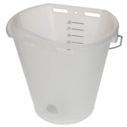 Euro Joe Kalveremmer Wit Transparant 2-zijdig Plat