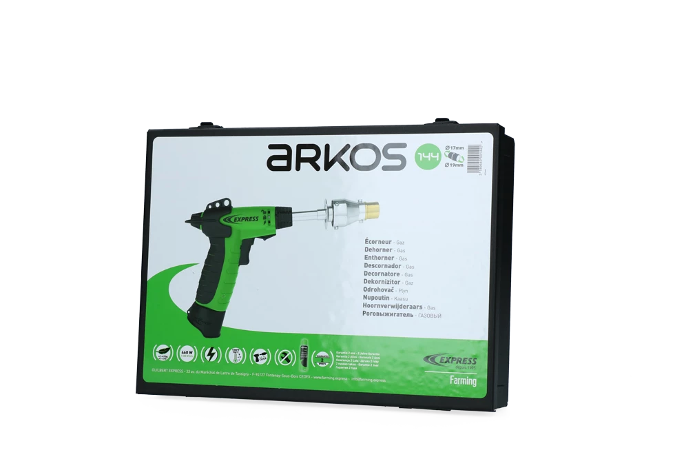 Euro Joe Express Arkos Pistool Onthoorner Kalf Op Gas 17/19 Mm 4 Euro Joe Express Arkos Pistool Onthoorner Kalf Op Gas 17/19 Mm - Image 2