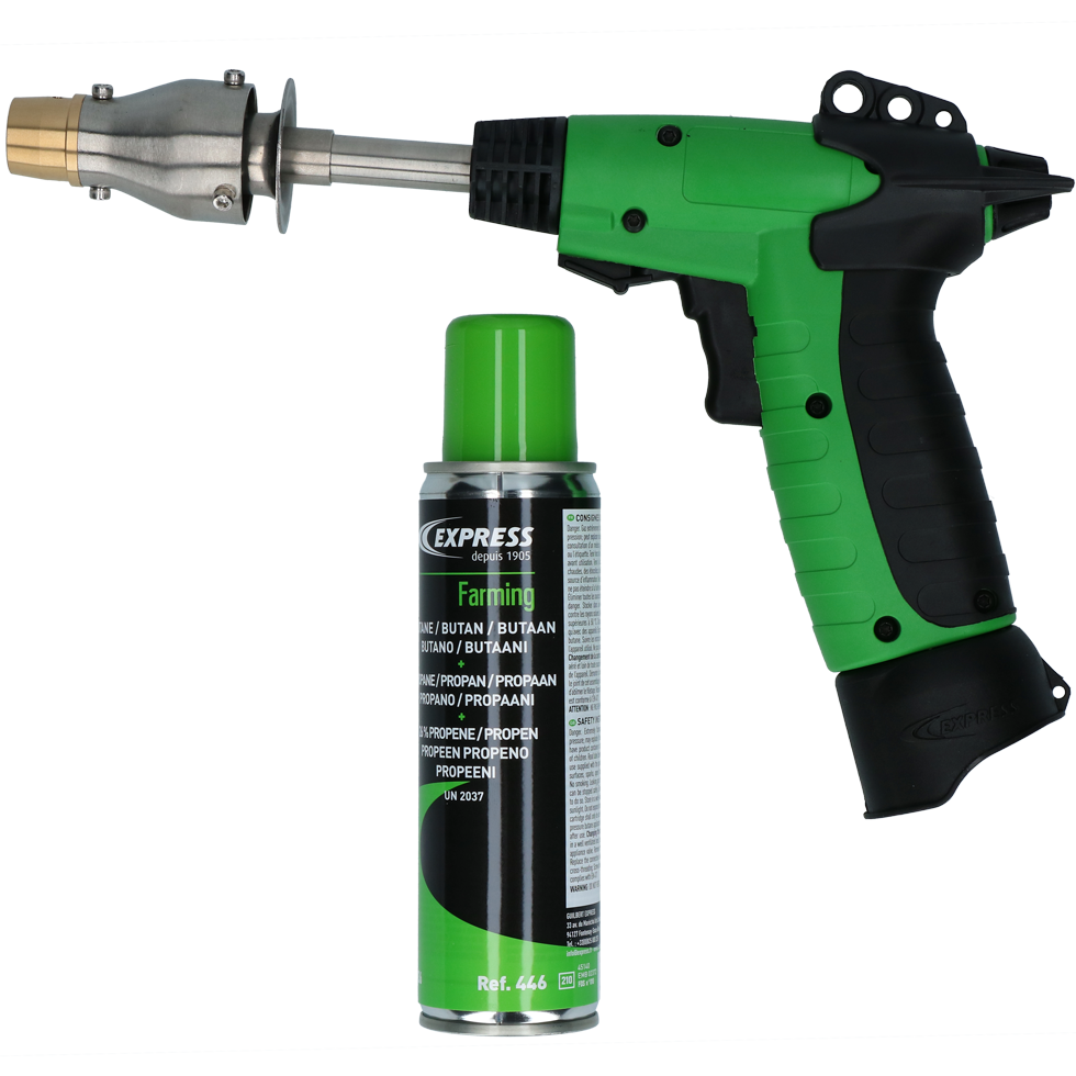 Express Arkos pistool onthoorner kalf op gas 17/19 mm Euro Joe Express Arkos Pistool Onthoorner Kalf Op Gas 17/19 Mm -Euro Joe Shop 273769