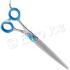 Euro Joe Groom Professional Blue Quartz Left 7,5" Straight Scissor -Euro Joe Shop 860435 01