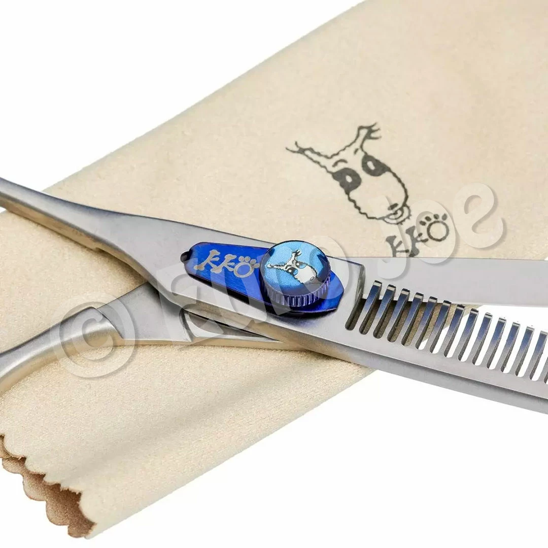 Euro Joe Groom Professional Blue Quartz "Lefty" 6,5" Thinner 5 Euro Joe Groom Professional Blue Quartz "Lefty" 6,5" Thinner - Image 3