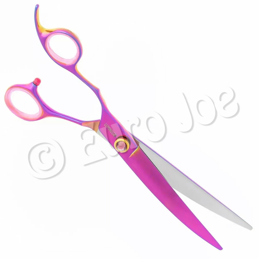 Euro Joe Groom Professional Luminosa Left 7,5" Curved Scissor 4 Euro Joe Groom Professional Luminosa Left 7,5" Curved Scissor - Image 2