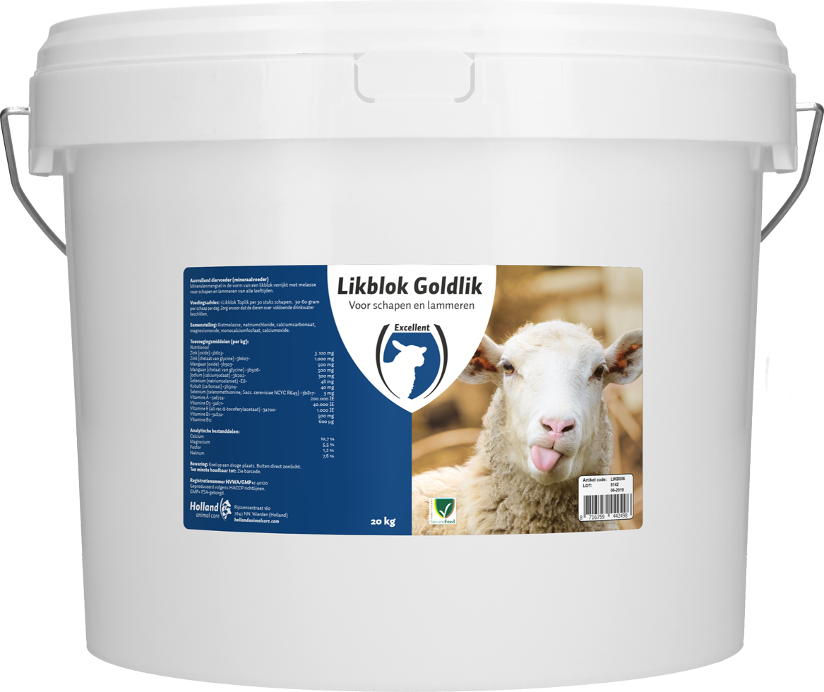 Likblok Goldlik schaap/lam Euro Joe Likblok Goldlik Schaap/lam -Euro Joe Shop 90234