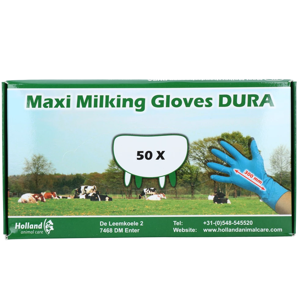 Euro Joe Maxi Milking Gloves Dura 300mm M 7-8 4 Euro Joe Maxi Milking Gloves Dura 300mm M 7-8 - Image 2