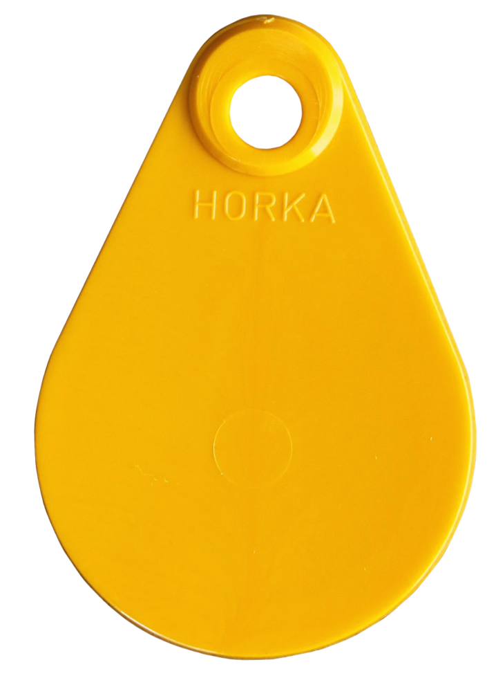 Nekplaatje blanco geel Euro Joe Nekplaatje Blanco Geel -Euro Joe Shop 90755