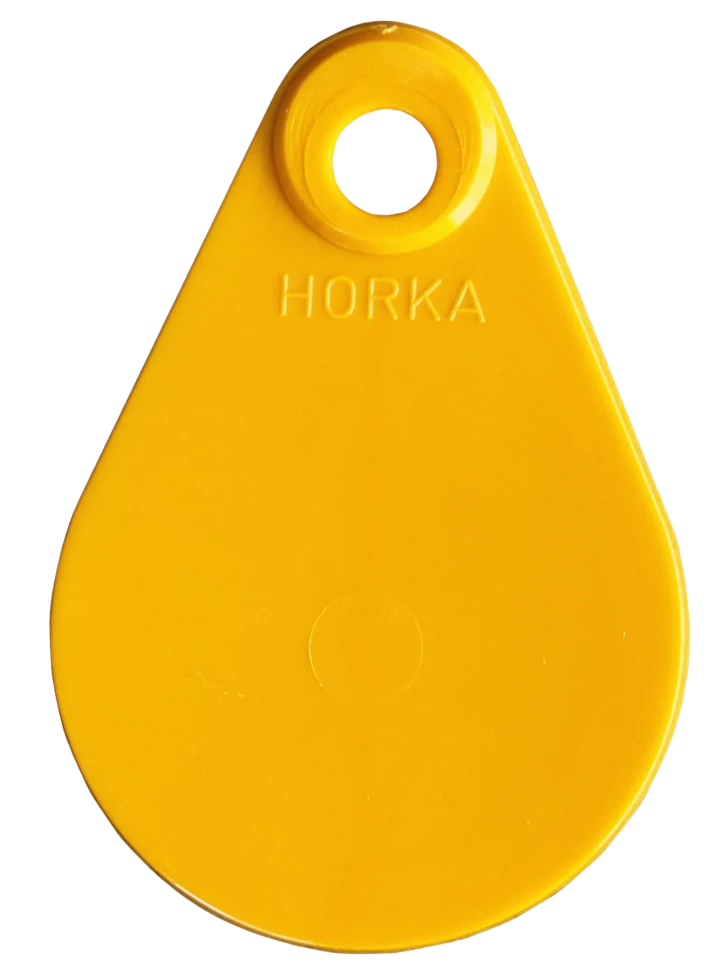 Euro Joe Nekplaatje Blanco Geel 3 Euro Joe Nekplaatje Blanco Geel