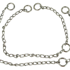 Euro Joe Veeverlosketting RVS 67cm + 3 Ogen