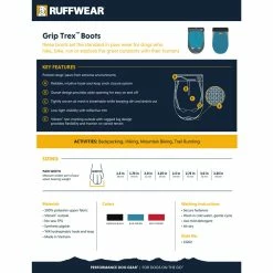Euro Joe Barkn' Boots Grip Trex - Set Of 2 25 Euro Joe Barkn' Boots Grip Trex - Set Of 2 -Euro Joe Shop JPEG Grip Trex Product Sheet