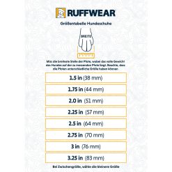 Euro Joe Barkn' Boots Grip Trex - Set Of 2 -Euro Joe Shop JPEG Ruffwear Sizing Chart Boots GER