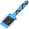 Euro Joe Groom Professional Double Sided Flexible Slicker Brush Firm 1 Euro Joe Groom Professional Double Sided Flexible Slicker Brush Firm -Euro Joe Shop double sided flexi slicker brush02