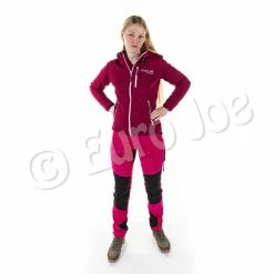 Euro Joe Trousers "Easy Fit" Ladies Raspberry/black -Euro Joe Shop easy fit19