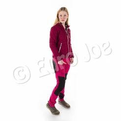 Euro Joe Trousers "Easy Fit" Ladies Raspberry/black -Euro Joe Shop easy fit22