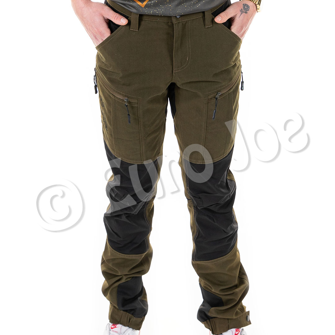 Trousers "Easy Fit" men's khaki/black Euro Joe Trousers "Easy Fit" Men's Khaki/black -Euro Joe Shop easy fit55