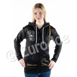 Euro Joe Hoody Rottweiler "Rock" -Euro Joe Shop hoodie dames rott01