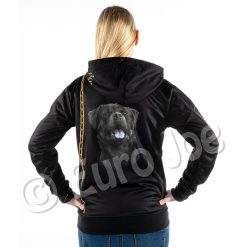 Euro Joe Hoody Rottweiler "Rock" -Euro Joe Shop hoodie dames rott05