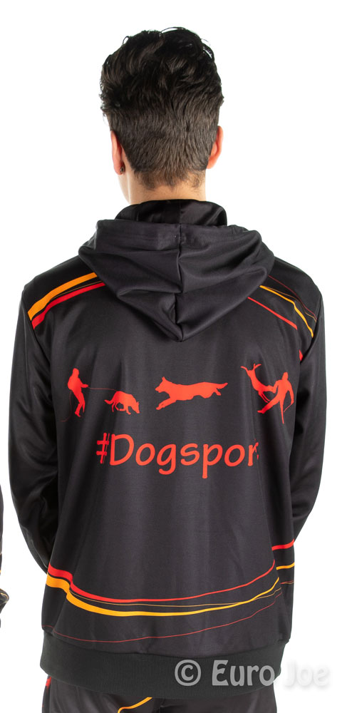 Hoody black Euro Joe Hoody Black -Euro Joe Shop hoodie zwart 3