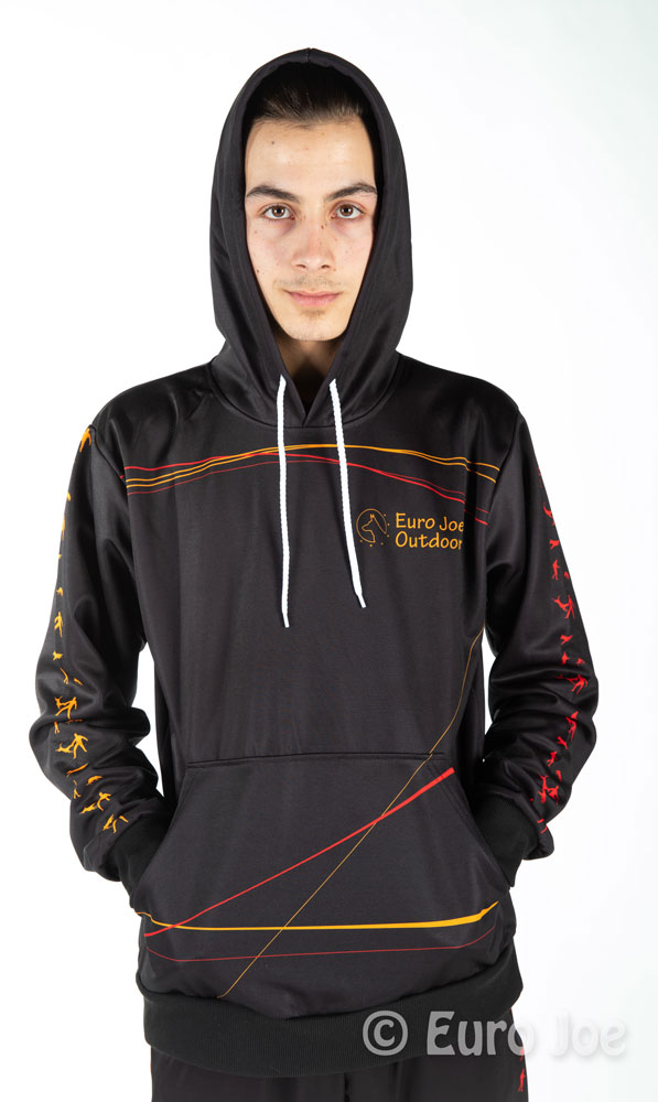 Hoody black Euro Joe Hoody Black -Euro Joe Shop hoodie zwart 4