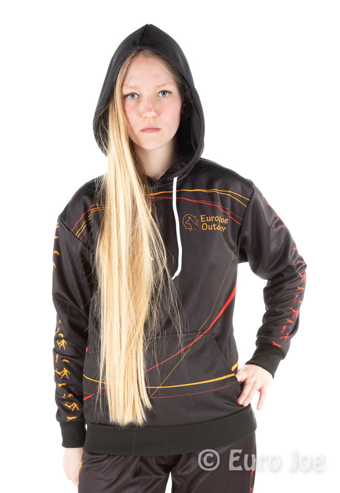 Hoody black Euro Joe Hoody Black -Euro Joe Shop hoodie zwart 5