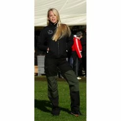 Euro Joe Trousers "Rebel" Black/green (women) -Euro Joe Shop rebel04 13