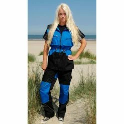 Euro Joe Trousers "Rebel" Black/blue (women)